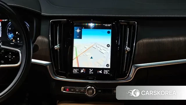 Volvo S90 2021 Серебристо-серый из Кореи, фото 5