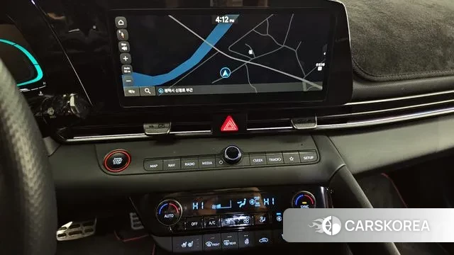 Hyundai The New Avante (CN7) 2024 Черный из Кореи, фото 5