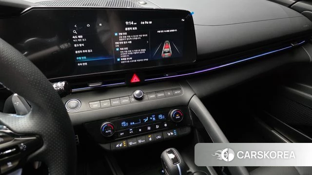 Hyundai The New Avante (CN7) 2024 Черный из Кореи, фото 5