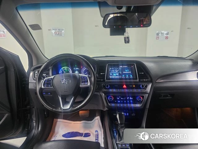 Hyundai Sonata New Rise Hybrid 2018 Серый из Кореи, фото 5