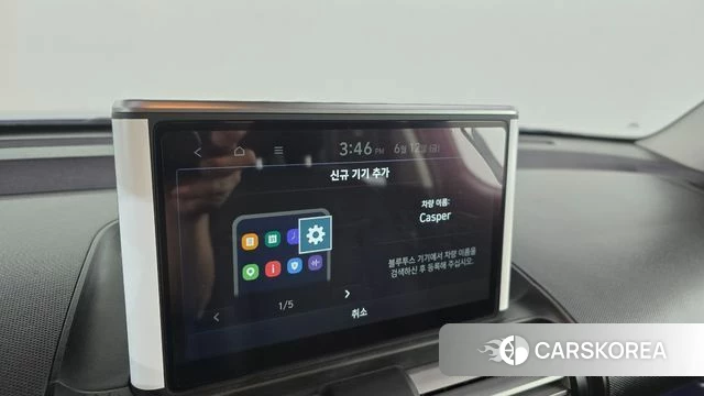 Hyundai Casper 2024 Синий из Кореи, фото 5