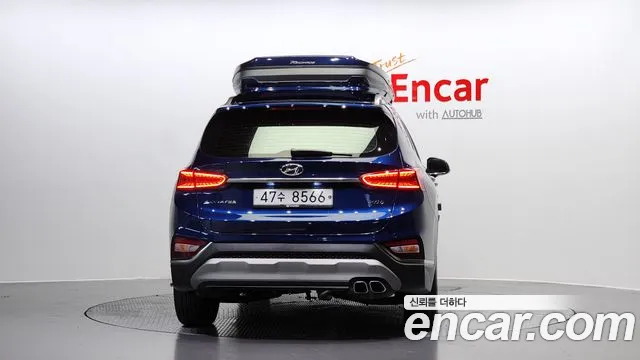 Hyundai Santa Fe TM 2018 Синий из Кореи, фото 5