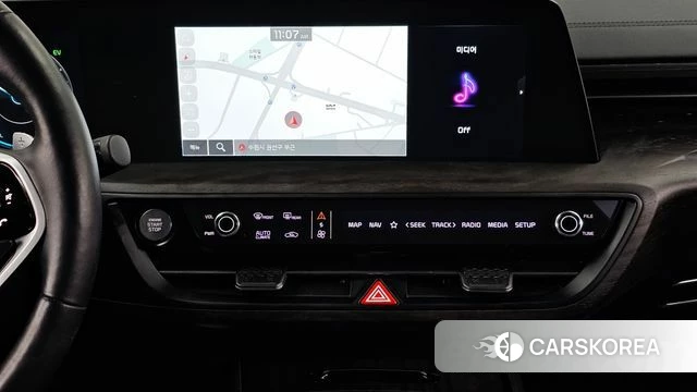 Kia K8 Hybrid 2022 Черный из Кореи, фото 5