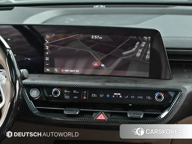 Kia K8 Hybrid 2022 Темно-зеленый из Кореи, фото 5