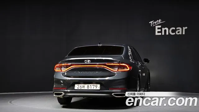 Hyundai Grandeur IG Hybrid 2018 Серый из Кореи, фото 5