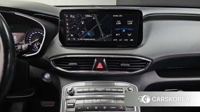 Hyundai The New Santa Fe 2021 Черный из Кореи, фото 5