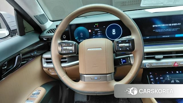 Hyundai Grandeur Hybrid (GN7) 2023 Песочный из Кореи, фото 5