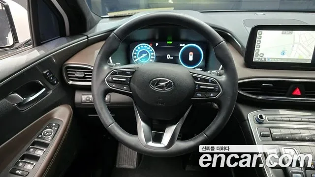 Hyundai The New Santa Fe 2023 Белый из Кореи, фото 5