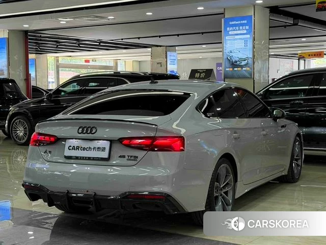 Audi A5 2021 Серебристо-серый из Китая, фото 5
