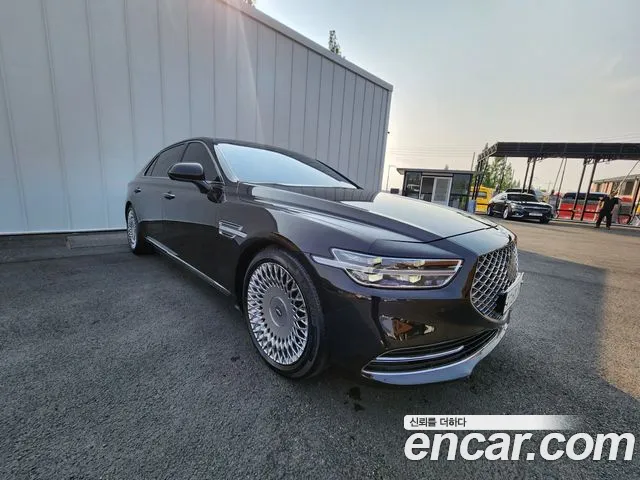 Genesis G90 2019 Черный двухцветный из Кореи, фото 5