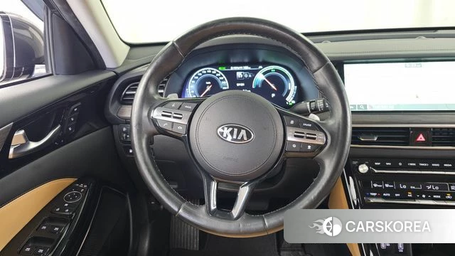 Kia K7 Premier Hybrid 2021 Серый из Кореи, фото 5