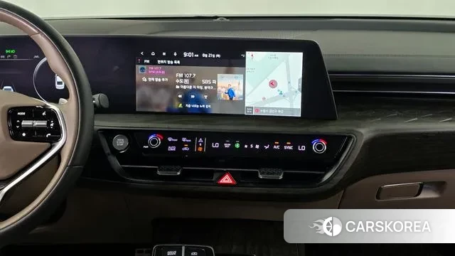 Kia K8 Hybrid 2021 Черный из Кореи, фото 5