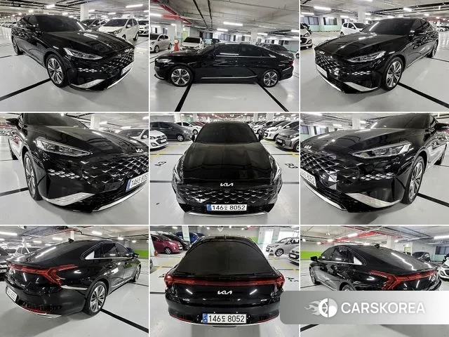 Kia K8 Hybrid 2024 Черный из Кореи, фото 5