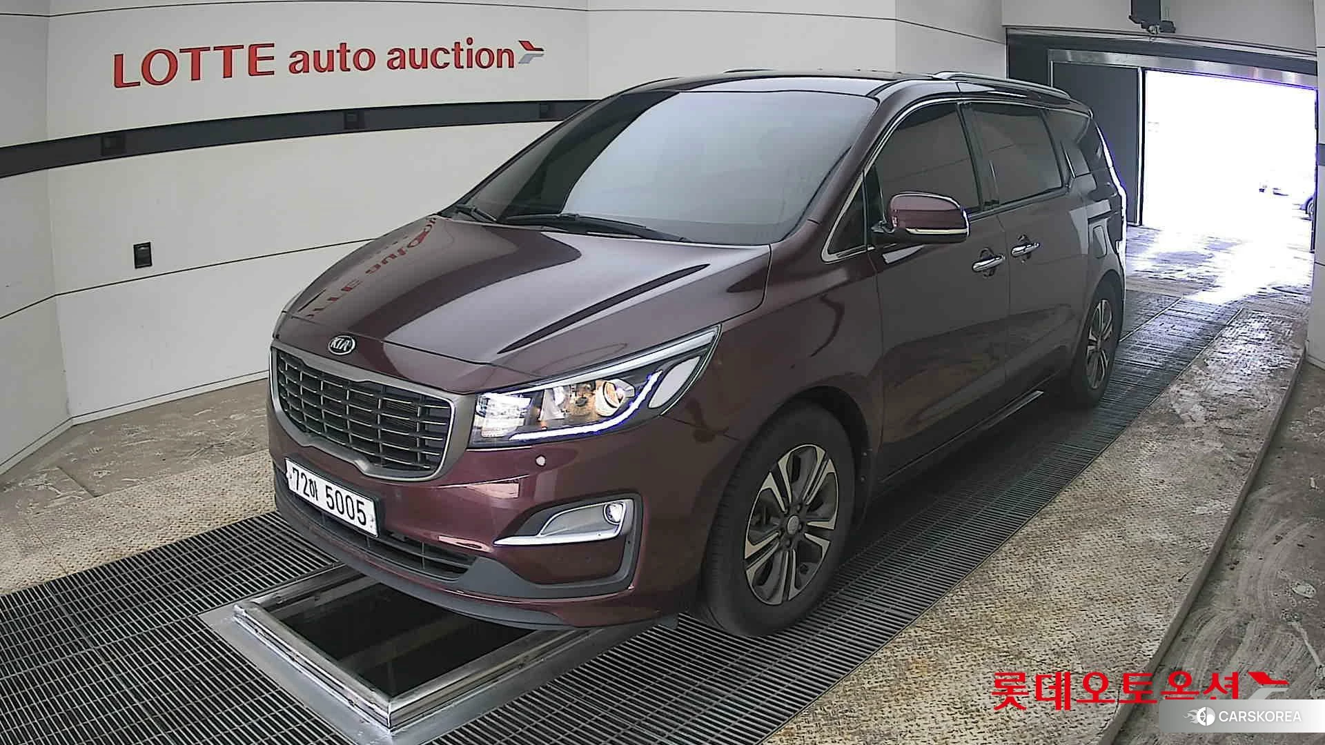 Kia Carnival 2020 BlackBerry (Red) из Кореи, фото 5