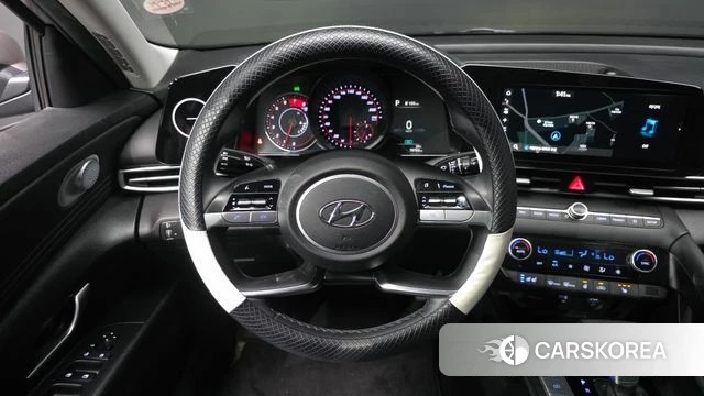 Hyundai Avante (CN7) 2021 Серебристо-серый из Кореи, фото 5