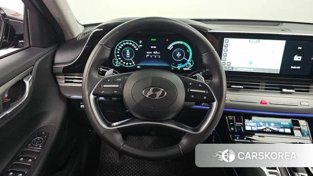 Hyundai The New Grandeur IG Hybrid 2022 Черный из Кореи, фото 5
