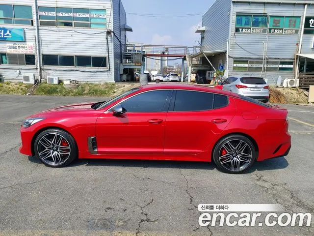 Kia Stinger Meister 2021 Красный из Кореи, фото 5
