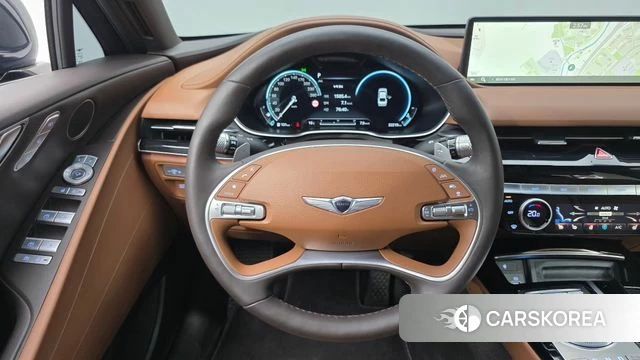 Genesis G80 (RG3) 2021 Синий из Кореи, фото 5