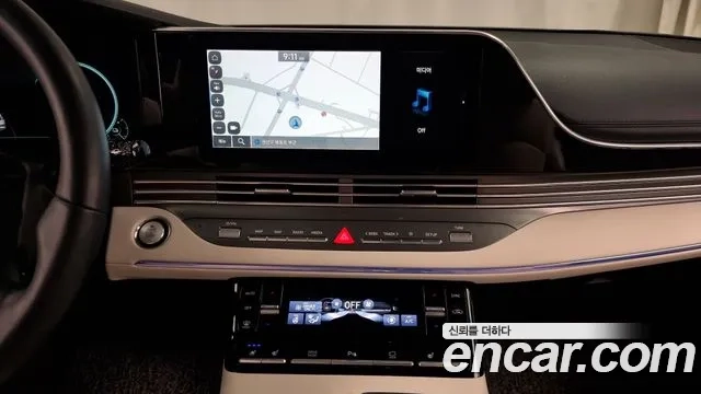 Hyundai The New Grandeur IG Hybrid 2021 Синий из Кореи, фото 5