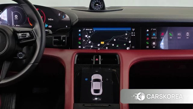 Porsche Taycan 2022 Синий из Кореи, фото 5