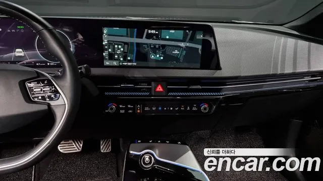 Kia EV6 2022 Синий из Кореи, фото 5