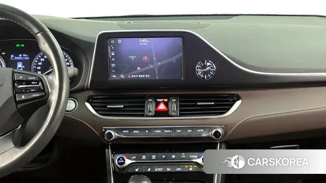 Hyundai Grandeur IG Hybrid 2018 Черный из Кореи, фото 5