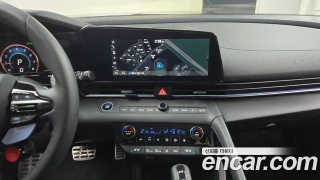 Hyundai The New Avante (CN7) 2024 Черный из Кореи, фото 5