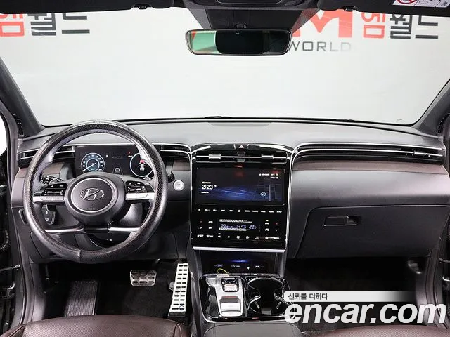 Hyundai Tucson Hybrid (NX4) 2020 Серый из Кореи, фото 5