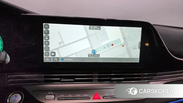 Hyundai The New Grandeur IG Hybrid 2021 Белый из Кореи, фото 5