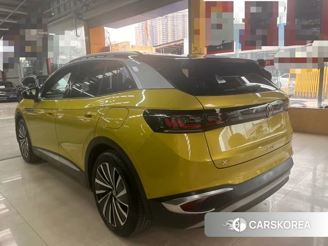 Volkswagen ID.4 X 2022 Желтый из Китая, фото 5