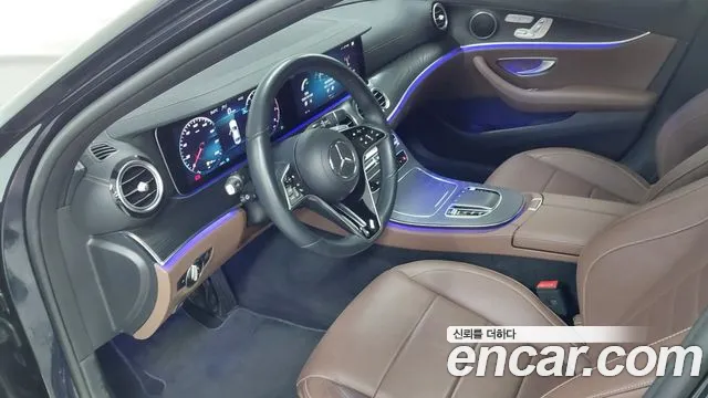 Mercedes-Benz E-Class W213 2022 Синий из Кореи, фото 5