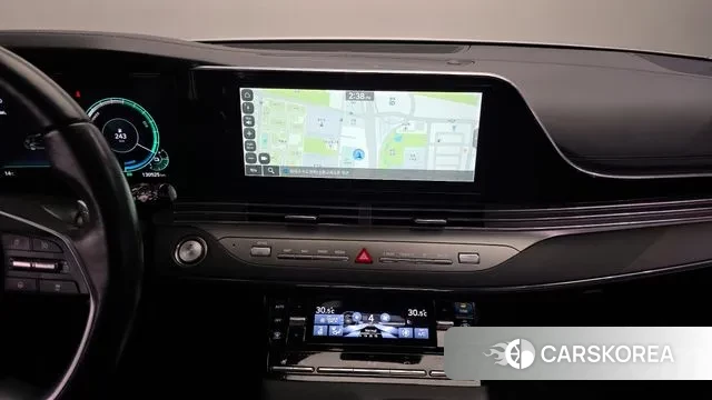 Hyundai The New Grandeur IG Hybrid 2021 Белый из Кореи, фото 5