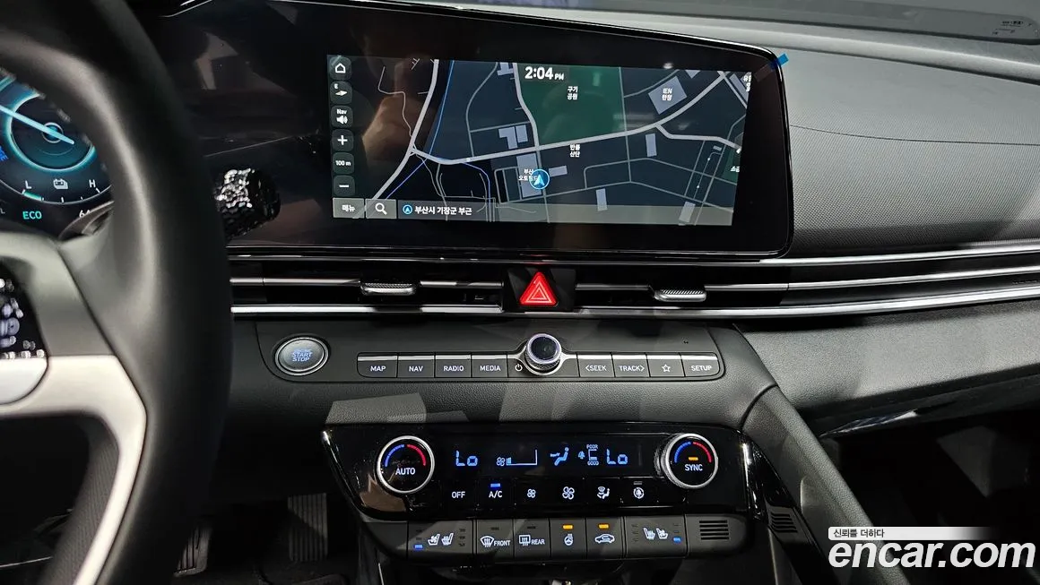 Hyundai The New Avante Hybrid (CN7) 2023 Красный из Кореи, фото 5