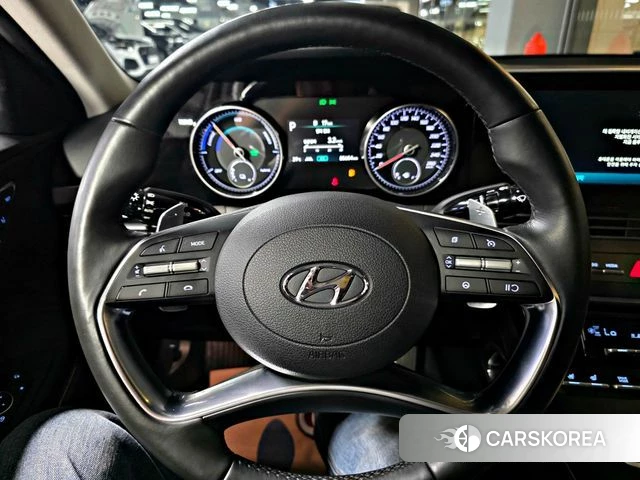Hyundai The New Grandeur IG Hybrid 2020 Черный из Кореи, фото 5