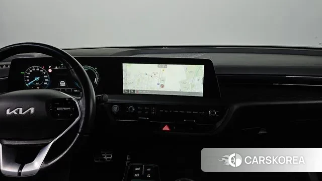 Kia K8 Hybrid 2021 Черный из Кореи, фото 5