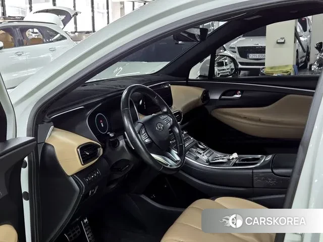 Hyundai The New Santa Fe 2021 Белый из Кореи, фото 5