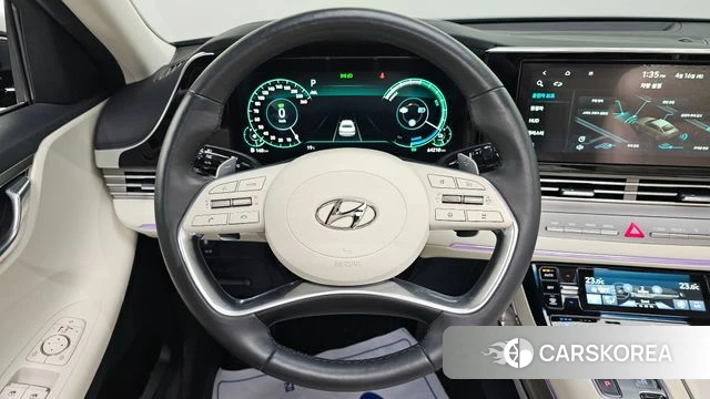 Hyundai The New Grandeur IG Hybrid 2021 Черный из Кореи, фото 5