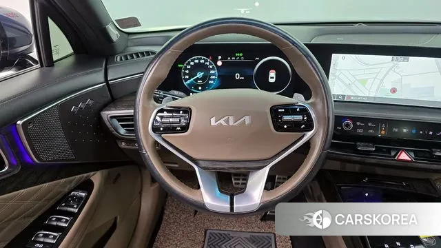 Kia K8 Hybrid 2021 Синий из Кореи, фото 5