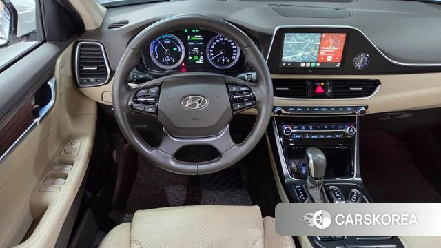 Hyundai Grandeur IG Hybrid 2019 Белый из Кореи, фото 5