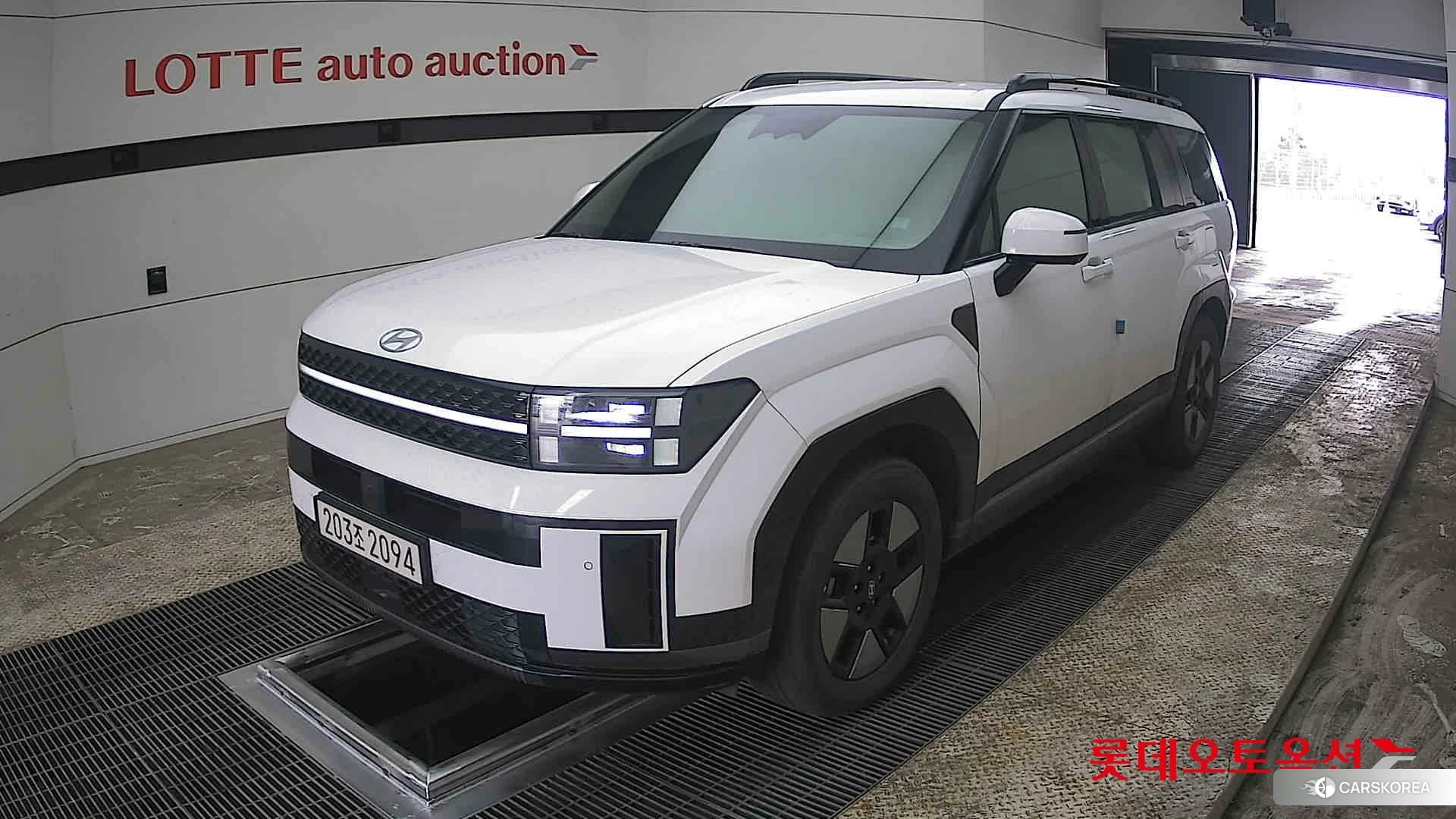 Hyundai Santa Fe Hybrid 2024 Белый из Кореи, фото 5