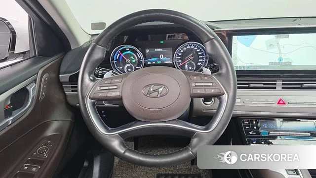 Hyundai The New Grandeur IG Hybrid 2020 Белый из Кореи, фото 5