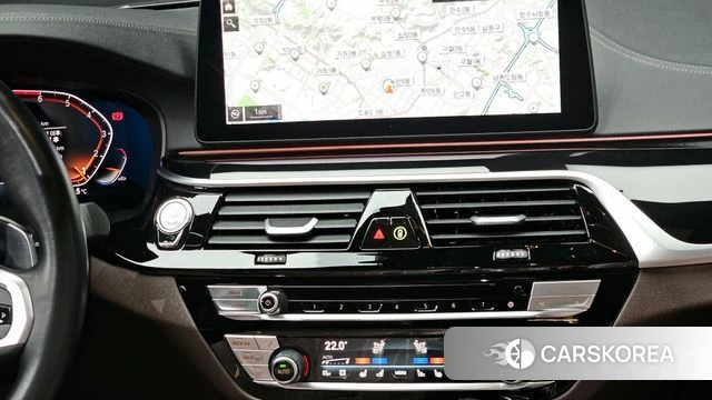 BMW 5 Series (G30) 2022 Синий из Кореи, фото 5