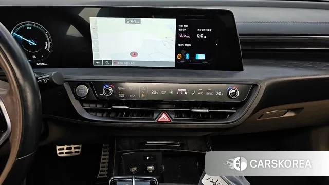 Kia K8 Hybrid 2021 Синий из Кореи, фото 5