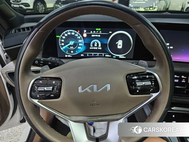 Kia K8 Hybrid 2023 Белый из Кореи, фото 5