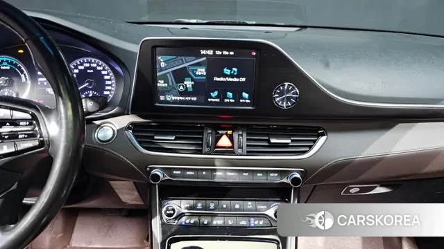 Hyundai Grandeur IG Hybrid 2018 Черный из Кореи, фото 5