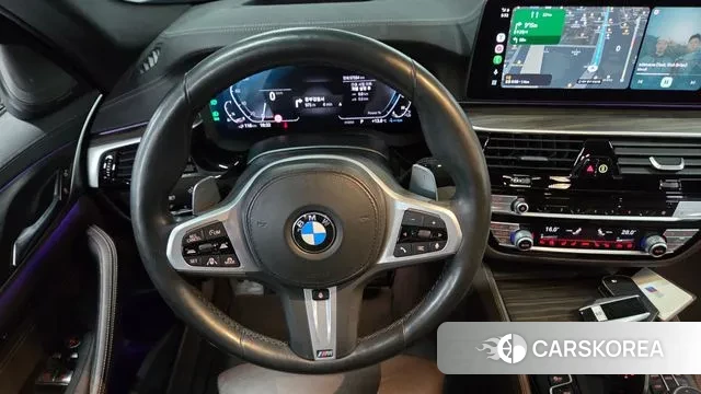 BMW 5 Series (G30) 2021 Серый из Кореи, фото 5