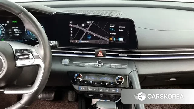 Hyundai Avante Hybrid (CN7) 2021 Белый из Кореи, фото 5