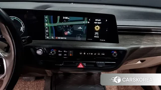 Kia K8 Hybrid 2023 Синий из Кореи, фото 5