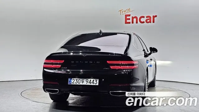 Genesis G80 (RG3) 2022 Черный из Кореи, фото 5