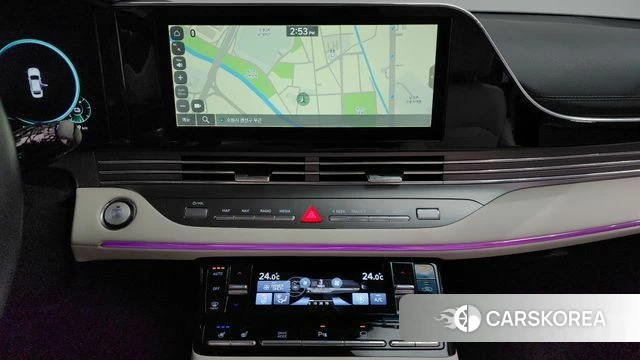 Hyundai The New Grandeur IG Hybrid 2022 Белый из Кореи, фото 5